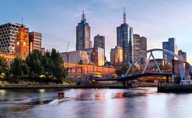 Ville de Melbourne dans l'état du Victoria