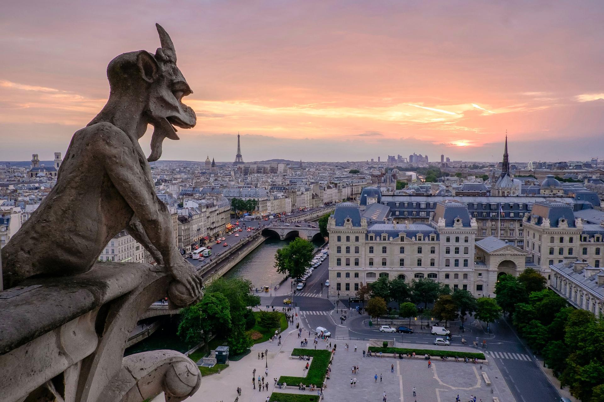 Une gargouille à Paris