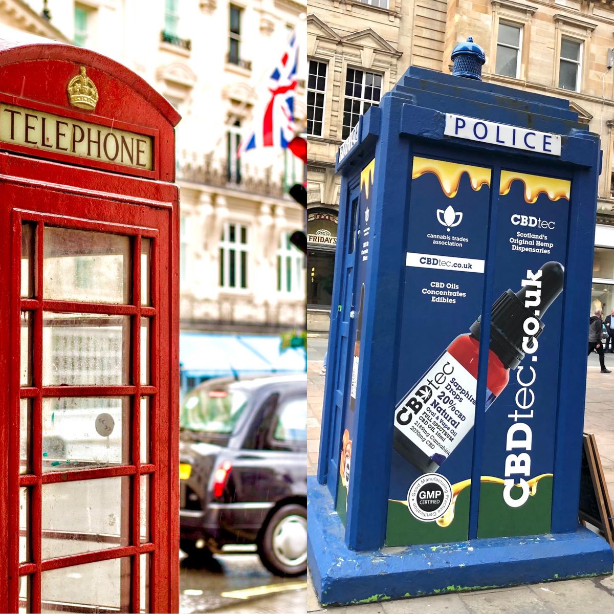 Incontournables cabines téléphoniques rouges de Londres 