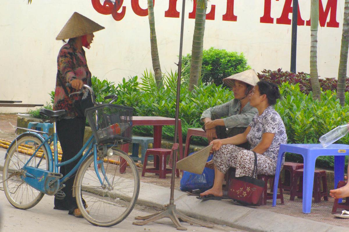 Une rue du Vietnam 