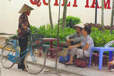 Une rue du Vietnam 