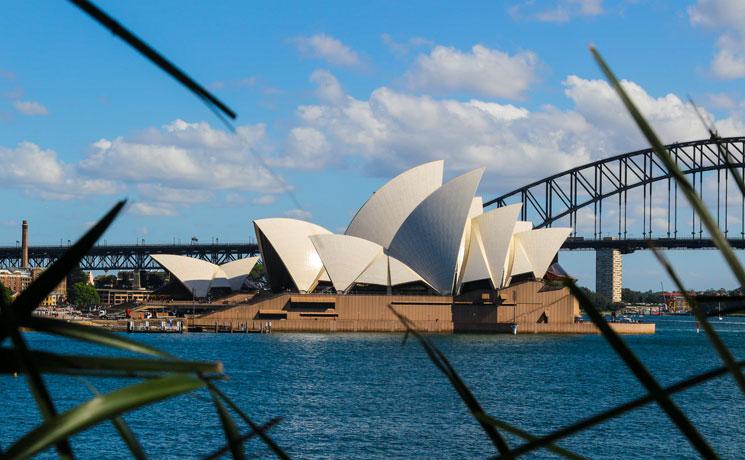 Vue sur l'Opéra de Sydney