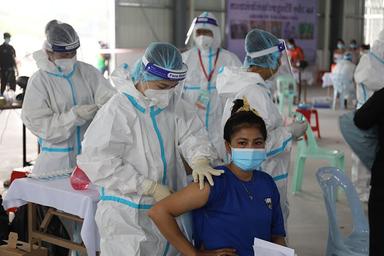 Vaccination anti covid au Cambodge