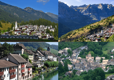 des villages en Suisse 