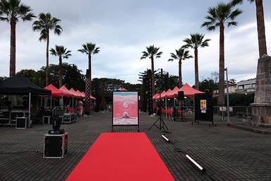 tapis rouge de l'ouverture film de Cinema de La Foa 2021