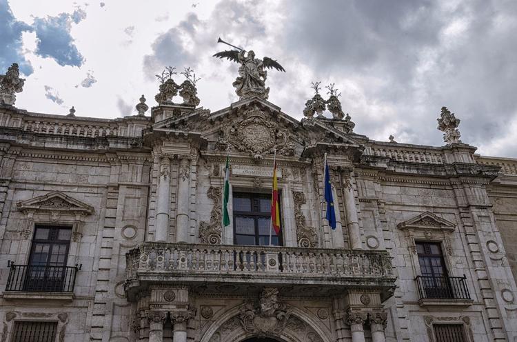 Façade de l’université de Séville