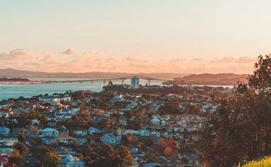 vue sur auckland