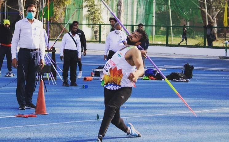 Sumit Antil, médaillé d'or en javelot aux jeux paralympiques Tokyo