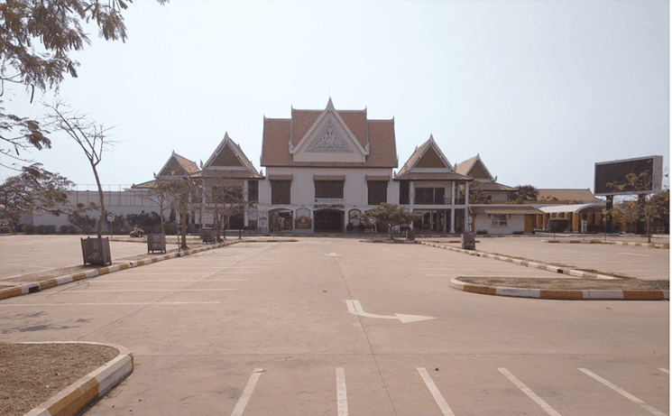 la billetterie pour les temples d'Angkor est déserte 