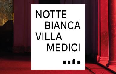 Affiche de la nuit blanche à la villa Médicis