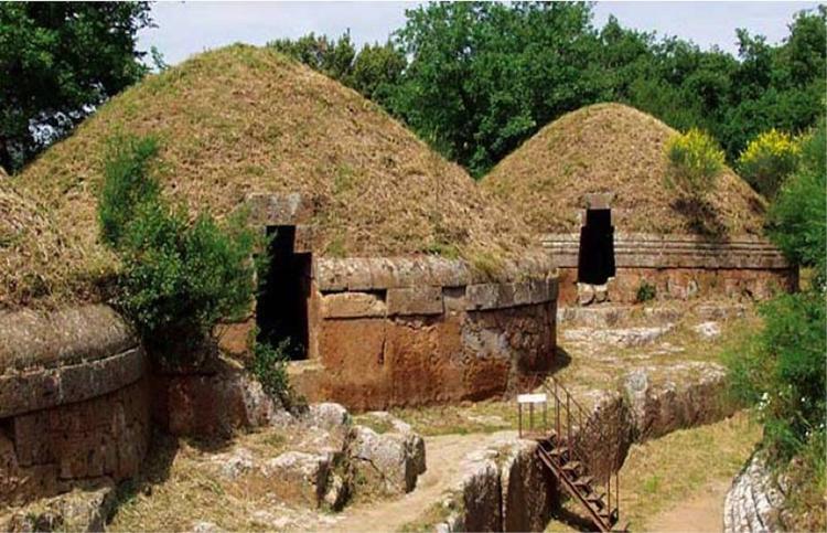 Des nécropoles de Cerveteri