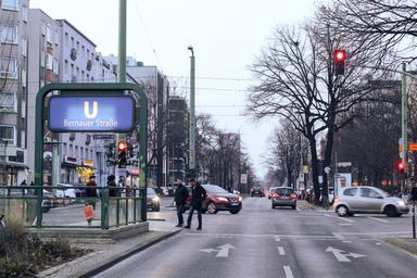 L'arrêt de métro Bernauer Strasse