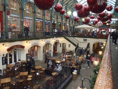 Covent Garden sous la neige