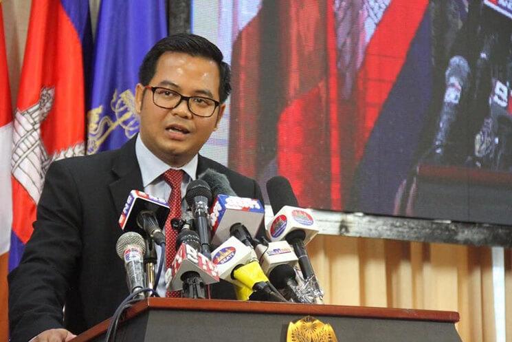 Chin Malin, secrétaire d'Etat à la Justice et vice-président du Comité cambodgien des droits de l'homme crédit AKP 