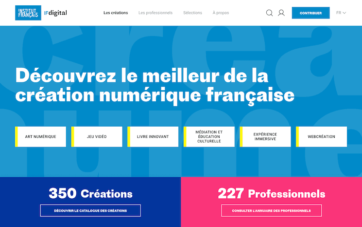 ifdigital, la plateforme de l'Institut Français