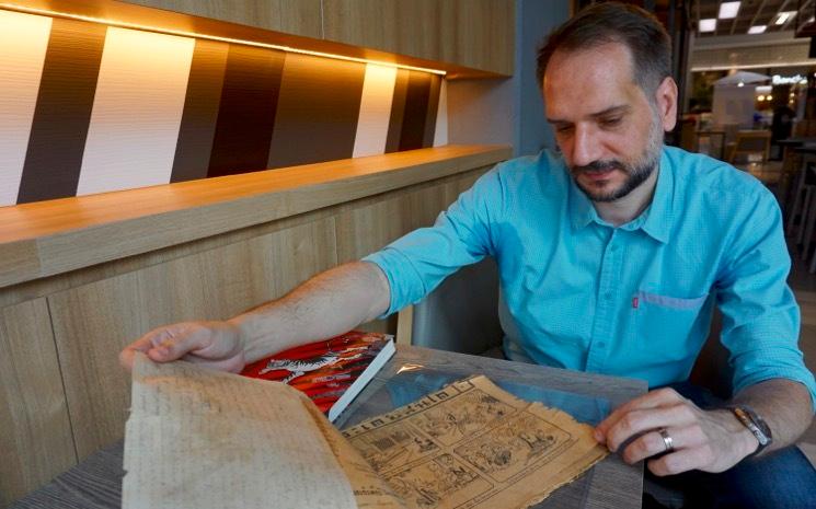 Nicolas Verstappen, auteur du livre  “The Art of Thai Comics: A Century of Strips and Stripes”