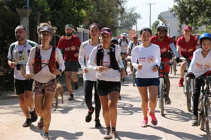 250 km de solidarité le long du Mékong