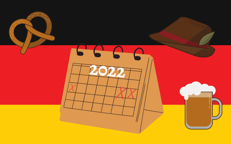 Jours fériés Munich 2022