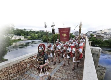 scène du spectacle "arde lucus", à Lugo