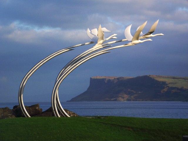 Statue des enfants de Lir