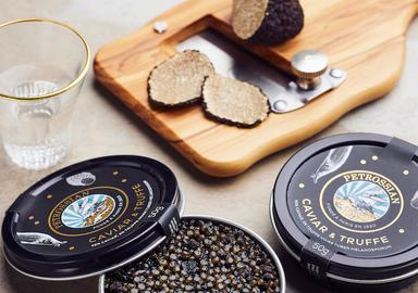 truffe et caviar, la création originale de Petrossian pour noel