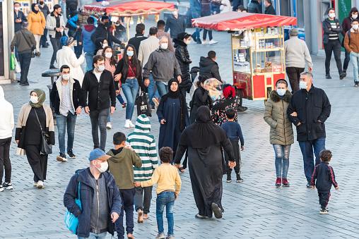 sur la rue Istiklal Istanbul Taksim