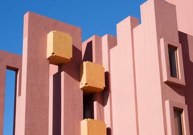 Un bâtiment de l'architecte Ricardo Bofill