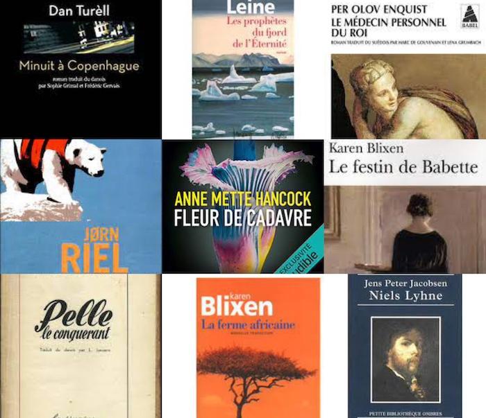 Des livres d'auteurs danois