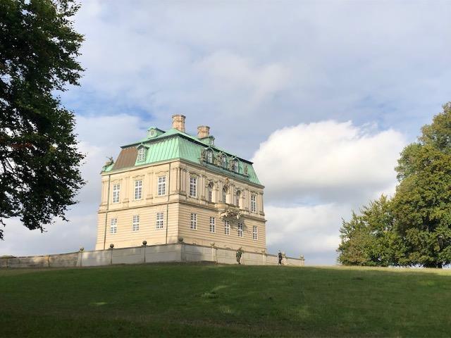 Relais de chasse de l'Hermitage au Danemark, le paysage des parcours de chasse à courre est inscrit au patrimoine mondial de l'UNESCO. 