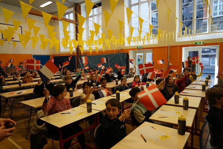 La dictée du Tour de France au Lycée francais de Copenhague