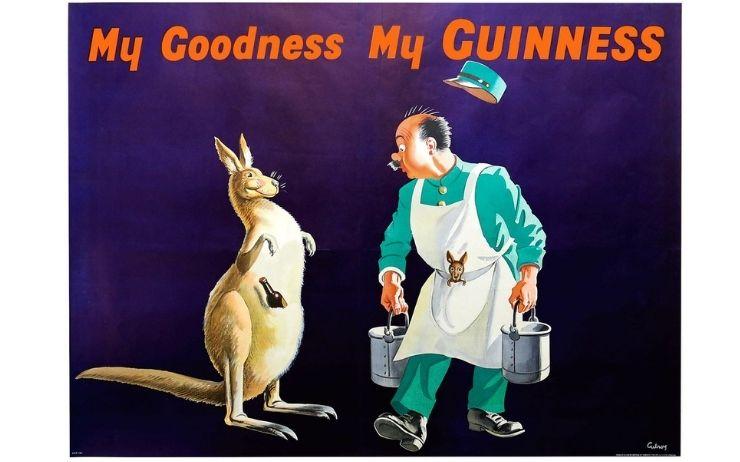 caricature guinness de John Gilroy