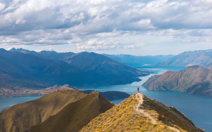 Une tourisme en Nouvelle-Zélande