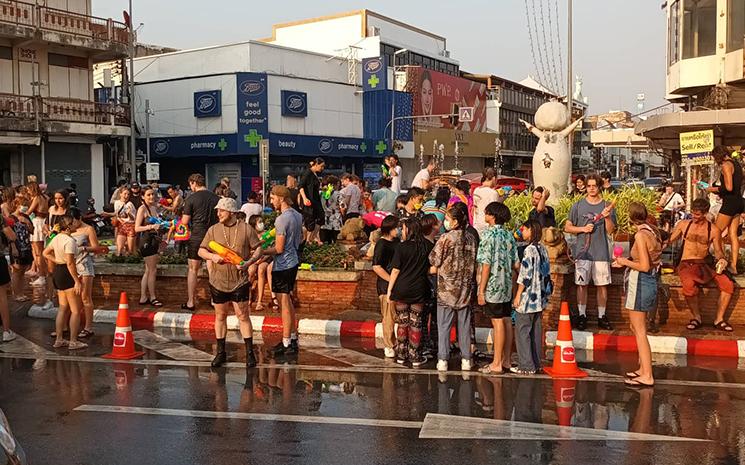 Songkran à Chiang Mai