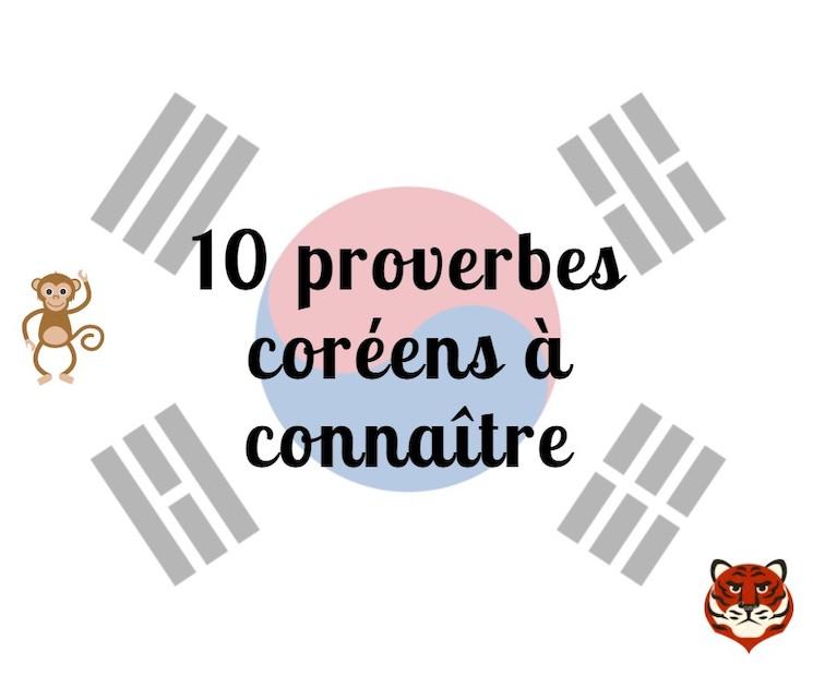 proverbes coréens