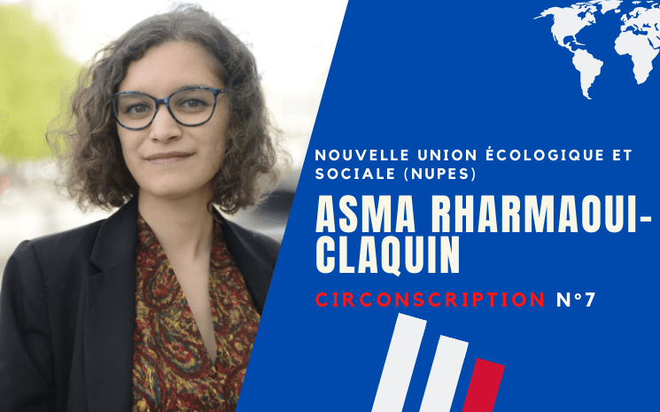 Asma Rharmaoui-Claquin legislatives