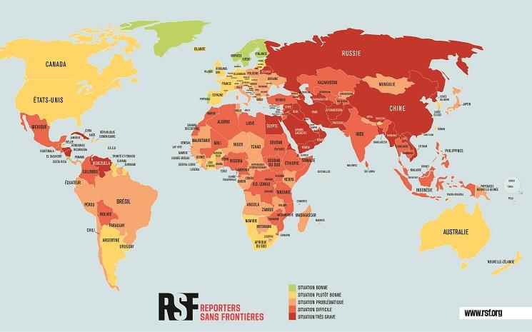 Le Pérou, 77ème au classement mondial de la liberté de la presse 2022