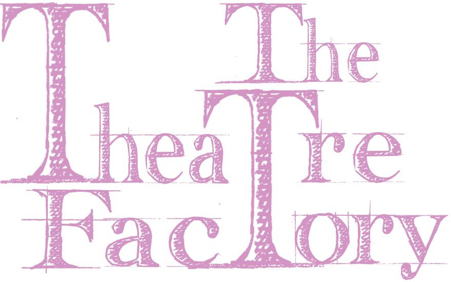 Logo The Theatre Factory en rose