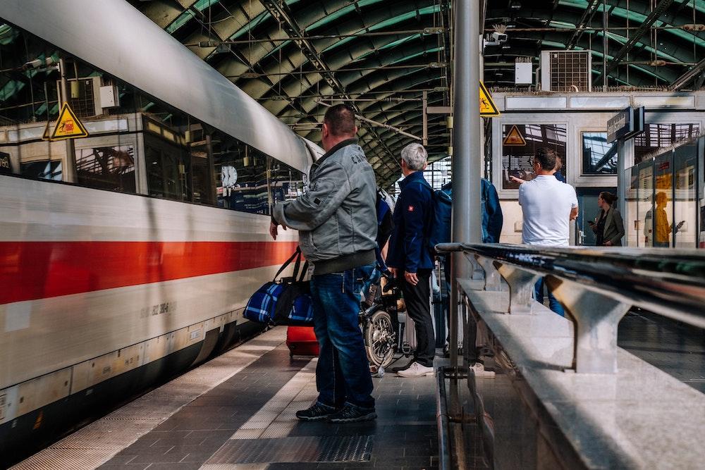 Transports quai Deutsche Bahn