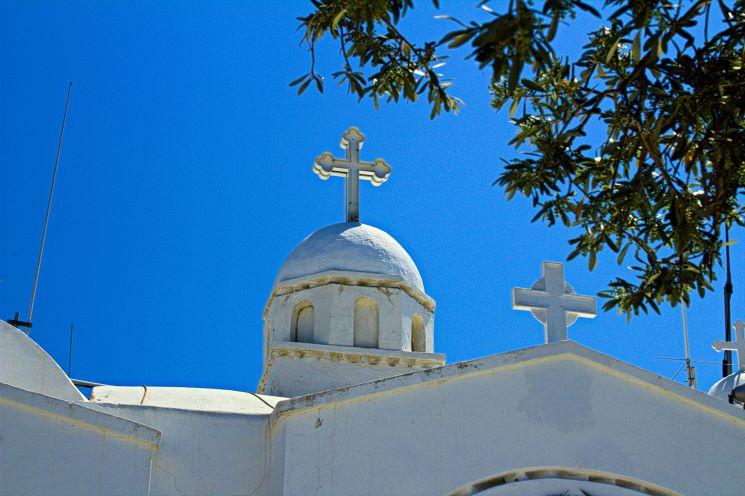 Une église orthodoxe en Grèce