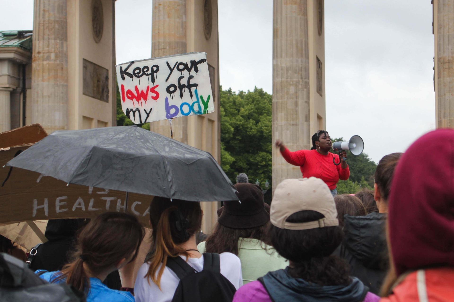 Photo manifestation pro-avortement à Berlin