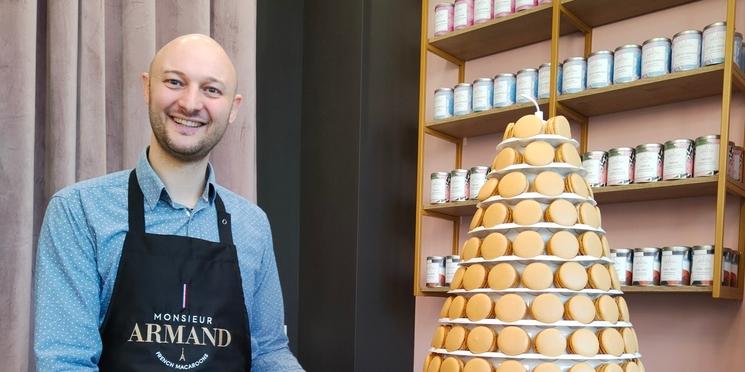 Les macarons de Monsieur Armand sont à découvrir dans ses deux boutiques de Gdansk ou par internet