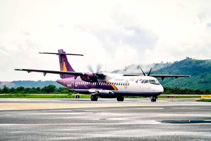 ATR 72 affrété par Cambodia Angkor Air 2