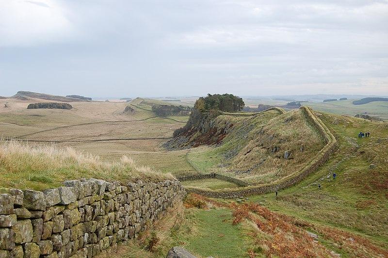 Le mur d'Hadrien, une belle balade à faire en Angleterre