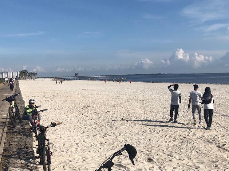 Nouvelle plage de PIK a Jakarta