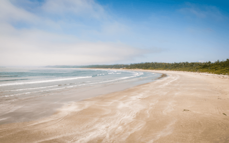 Long Beach Tofino, en Colombie-Britannique au Canada