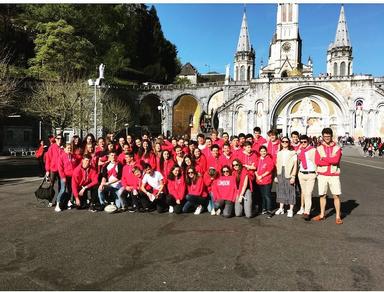 Les jeunes de l'aumonerie francophone de Londres