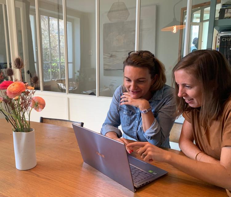 Marie Caroline Heydenreich et Delphine Bruguier associées de la société Mi Casa Es Tu Casa 