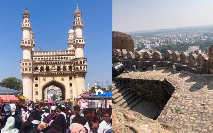 Le Charminar et le site de Golconde à voir à Hyderabad