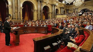 Discours de Carles Puigdemont le 10 de octubre de 2017