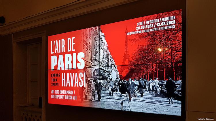 L'air de Paris souffle au Centre d'Art Arkas à İzmir